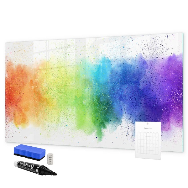 Tablă cu marker Tablă de fixare cu fotografii colorate