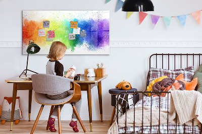 Tablă cu marker Tablă de fixare cu fotografii colorate