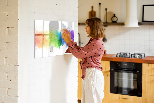 Tablă cu marker Tablă de fixare cu fotografii colorate