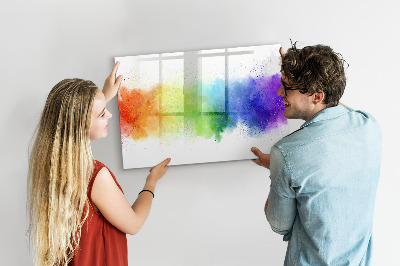Tablă cu marker Tablă de fixare cu fotografii colorate