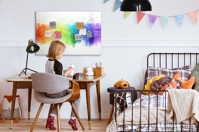 Tablă cu marker Tablă de fixare cu fotografii colorate