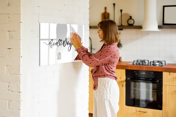 Tablă magnetică de scris Un spațiu creativ pentru amintiri și fotografii