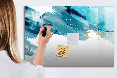 Tablă magnetică de scris Un poster colorat pentru prezentarea fotografiilor