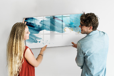 Tablă magnetică de scris Un poster colorat pentru prezentarea fotografiilor