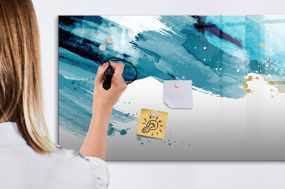 Tablă magnetică de scris Un poster colorat pentru prezentarea fotografiilor