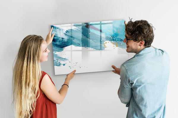 Tablă magnetică de scris Un poster colorat pentru prezentarea fotografiilor
