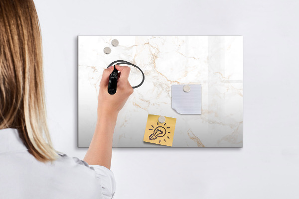 Tablă cu marker Tablă modernă pentru notițe și fotografii