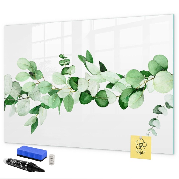 Tablă magnetică de scris Tablă verde pentru fotografii și notițe