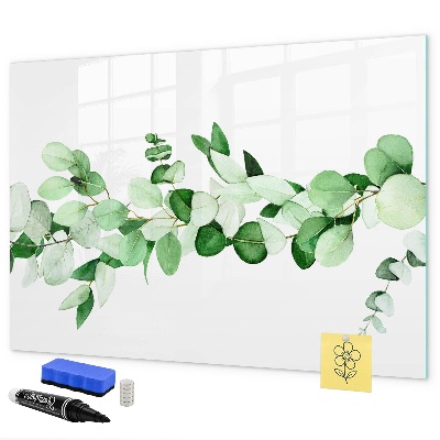 Tablă magnetică de scris Tablă verde pentru fotografii și notițe