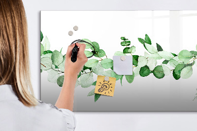 Tablă magnetică de scris Tablă verde pentru fotografii și notițe