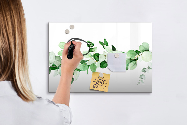 Tablă magnetică de scris Tablă verde pentru fotografii și notițe