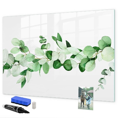 Tablă magnetică de scris Tablă verde pentru fotografii și notițe