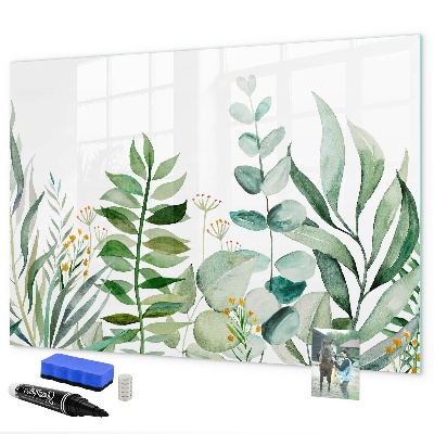 Tablă cu marker Tablă verde pentru notițe și fotografii