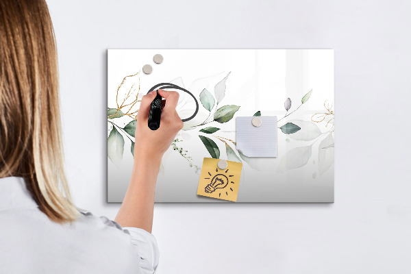 Tablă cu marker Tablă elegantă pentru fotografii și notițe