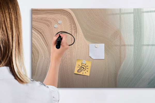 Tablă cu marker Tablă modernă pentru notițe și fotografii