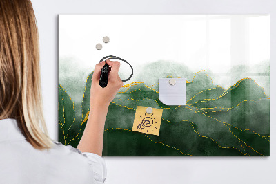 Tablă cu marker Tablă verde pentru fotografii și notițe
