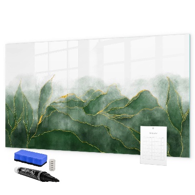 Tablă cu marker Tablă verde pentru fotografii și notițe