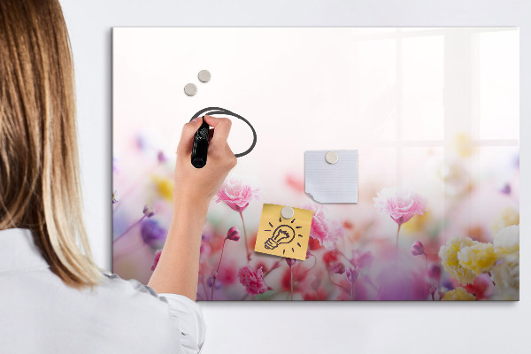Tablă cu marker Tablă florală pentru fotografii și notițe