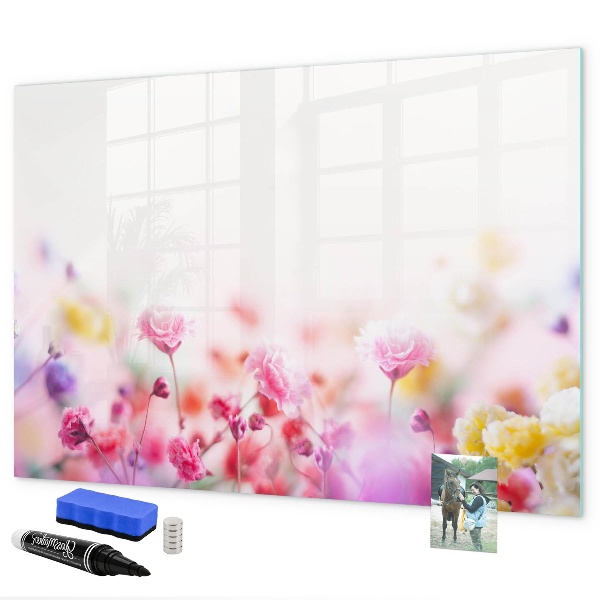Tablă cu marker Tablă florală pentru fotografii și notițe