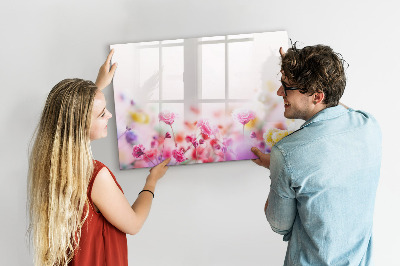 Tablă cu marker Tablă florală pentru fotografii și notițe