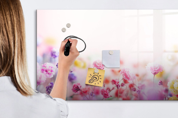 Tablă cu marker Tablă florală pentru fotografii și notițe