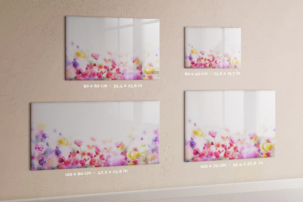 Tablă cu marker Tablă florală pentru fotografii și notițe