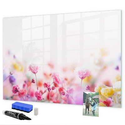 Tablă cu marker Tablă florală pentru fotografii și notițe