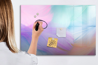 Tablă magnetică de scris O tablă colorată pentru fotografii și notițe