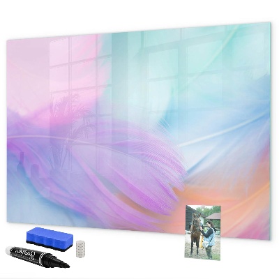 Tablă magnetică de scris O tablă colorată pentru fotografii și notițe
