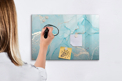 Tablă cu marker O tablă colorată pentru notițe și fotografii