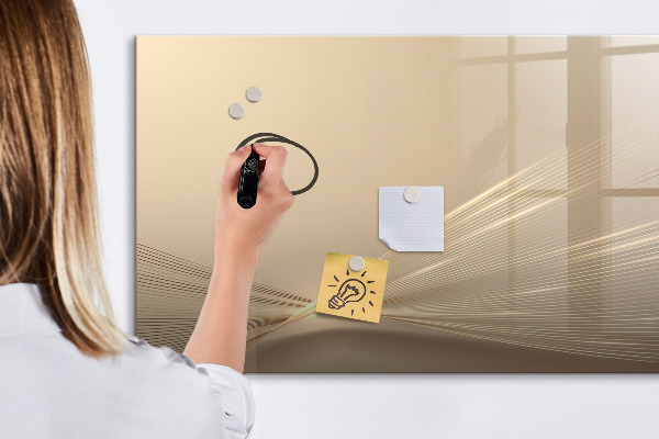 Tablă magnetică de scris Tablă modernă pentru notițe și fotografii