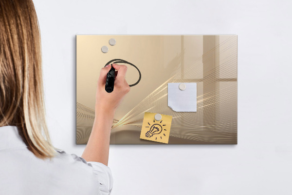 Tablă magnetică de scris Tablă modernă pentru notițe și fotografii