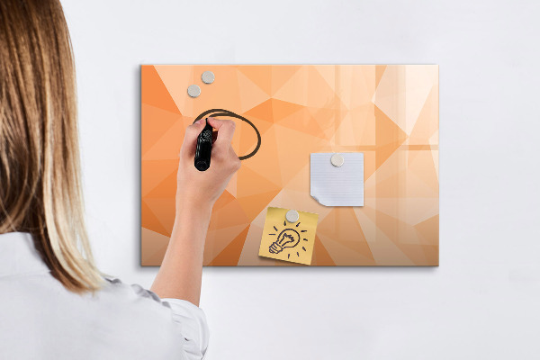 Tablă cu marker O tablă colorată pentru prezentarea fotografiilor