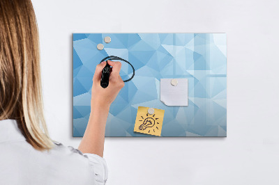 Tablă magnetică de scris O tablă colorată pentru notițe și fotografii