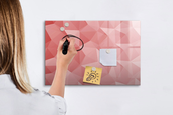 Tablă cu marker O tablă colorată pentru notițe și fotografii