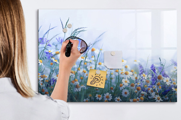Tablă cu marker Un spațiu creativ pentru amintiri și fotografii