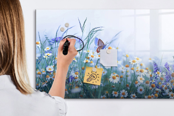 Tablă cu marker Un spațiu creativ pentru amintiri și fotografii