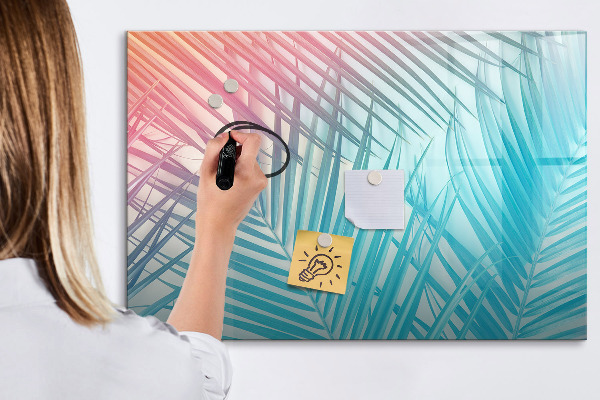 Tablă cu marker O tablă colorată pentru notițe și fotografii