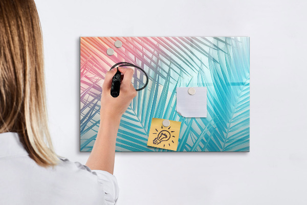 Tablă cu marker O tablă colorată pentru notițe și fotografii