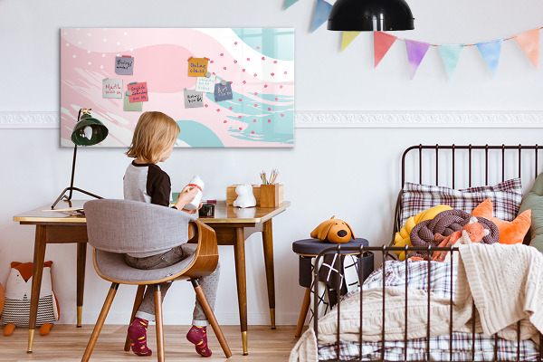 Tablă magnetică de scris Tablă creativă pentru fotografii și notițe