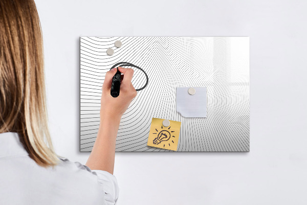 Tablă magnetică de scris Tablă modernă pentru fotografii și notițe