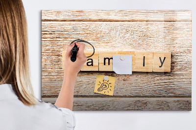 Tablă cu marker Un set pentru prezentarea fotografiilor pe perete