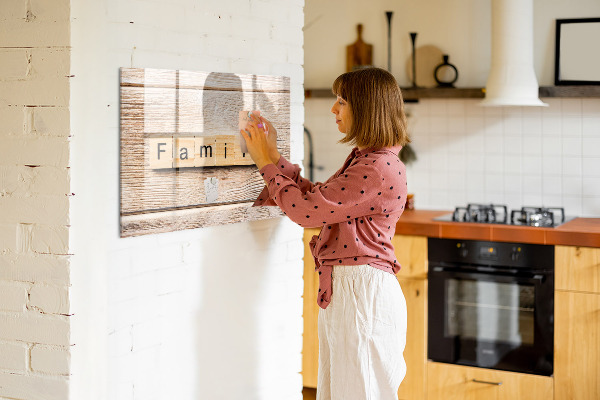 Tablă cu marker Un set pentru prezentarea fotografiilor pe perete