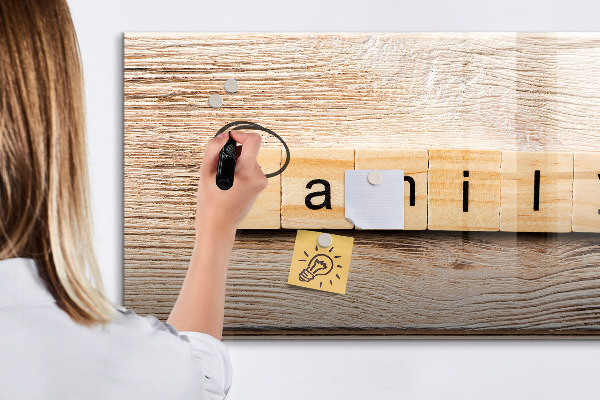 Tablă cu marker Un set pentru prezentarea fotografiilor pe perete