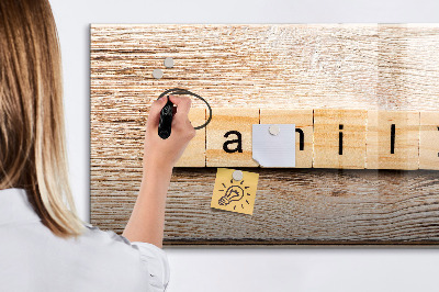Tablă cu marker Un set pentru prezentarea fotografiilor pe perete