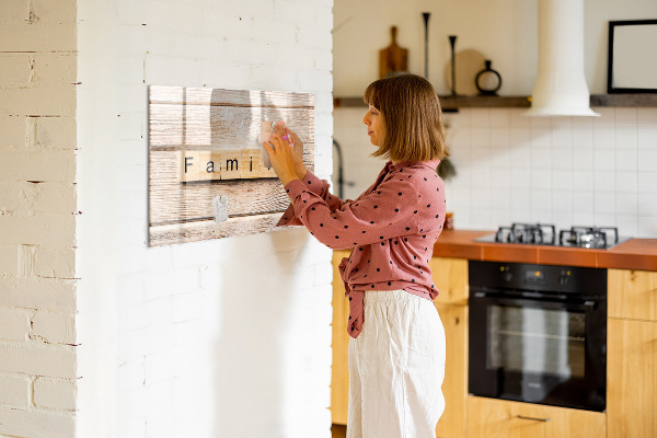 Tablă cu marker Un set pentru prezentarea fotografiilor pe perete