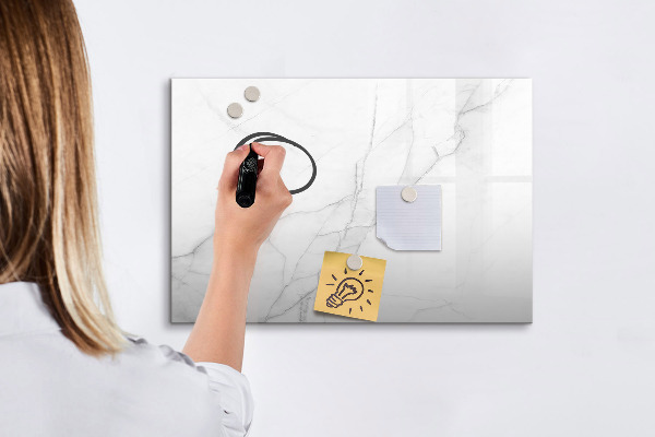 Tablă magnetică de scris Tablă modernă pentru notițe și fotografii