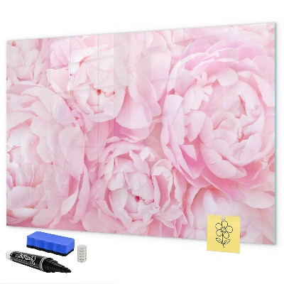 Tablă cu marker Motiv floral cu spațiu pentru fotografii