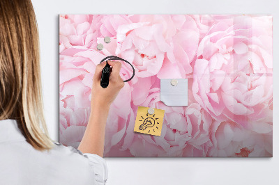 Tablă cu marker Motiv floral cu spațiu pentru fotografii