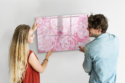 Tablă cu marker Motiv floral cu spațiu pentru fotografii